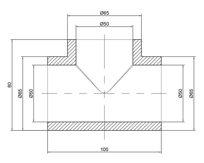 Тройник PPR THERMO ALLIANCE 50 - DSC005