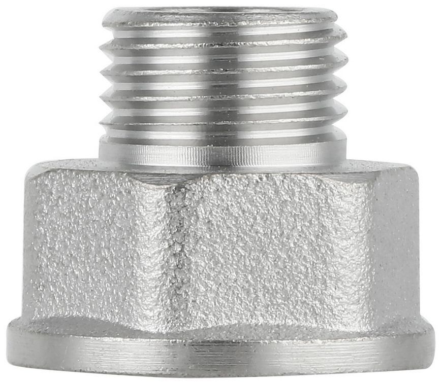Переходник латунный Thermo Alliance Forte 3/8"ВРх1/4"НР никелированный SF36096