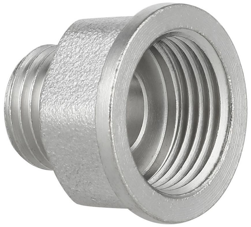 Переходник латунный Thermo Alliance Forte 3/8"ВРх1/4"НР никелированный SF36096
