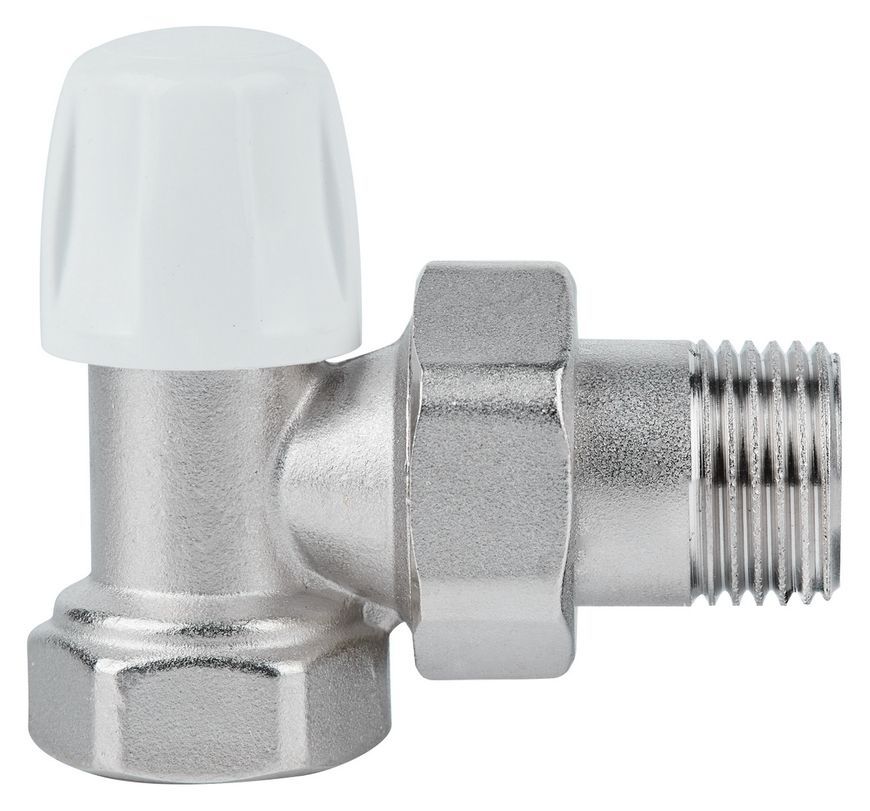 Кран (вентиль) радіаторний Icma 1/2" кутовий без ручки №805 82805AD06