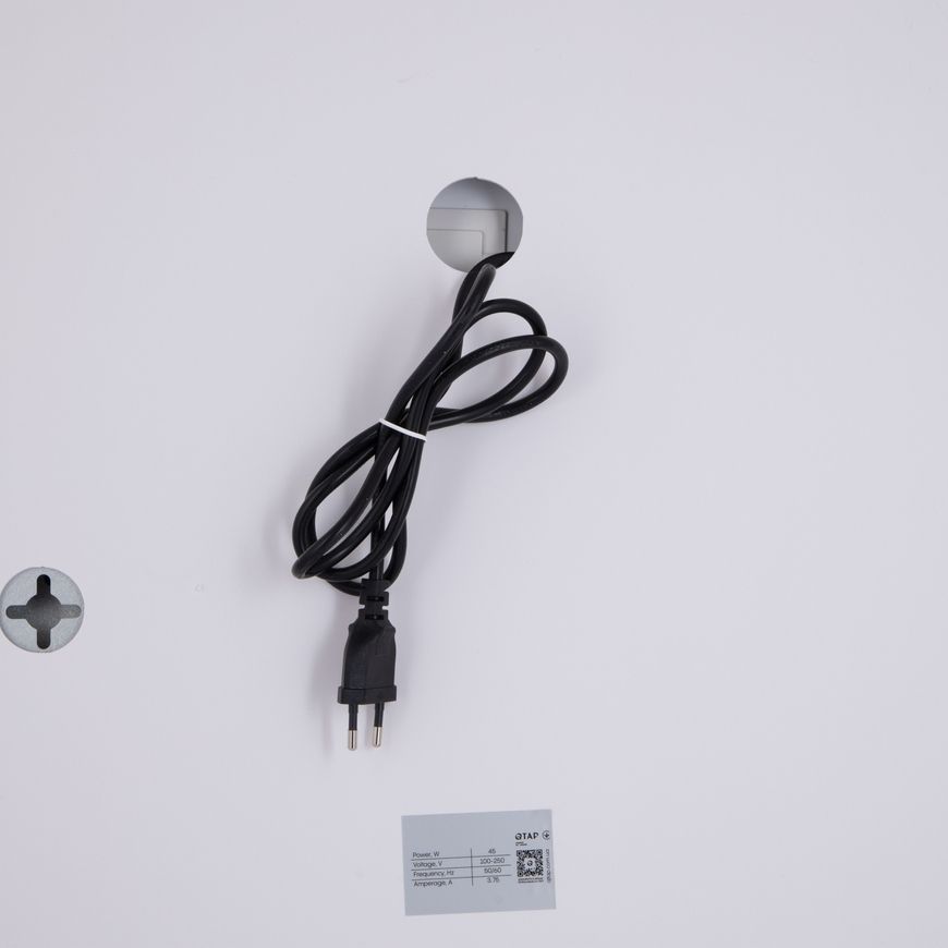 Зеркало Qtap Gemini 700х800 с LED-подсветкой Touch, с антизапотеванием, с диммером, рег. темп. цвета (3000-6500K) QT2578R8070