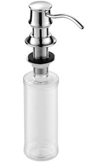 Дозатор для жидкого мыла врезной в столешницу IMPRESE PODZIMA LEDOVE ZMK01170130 хром - ZMK01170130