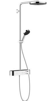 Душевая система HANSGROHE Pulsify S Showerpipe 260 1jet EcoSmart с термостатом 24221000 хром - 24221000