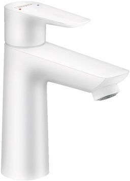 Змішувач для раковини HANSGROHE Talis E 110 з донним клапаном Matt White 71710700 білий матовий - 71710700
