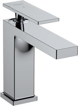 Змішувач для раковини HANSGROHE Tecturis E 110 CoolStart EcoSmart+ Chrome 73014000 хром з донним клапаном - 73014000