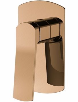 Смеситель для душа скрытого монтажа VOLLE SOLO cepillado bronce 1510.101421 бронза - 1510.101421