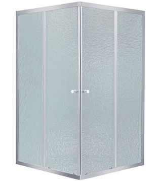 Душова кабіна LIDZ WAWEL 80x80 SC80x80.SAT.LOW.FR, скло Frost 4 мм без піддону - LWASC8080SATLOWFR2