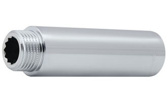 Подовжувач латунний хромований Icma 1/2"ЗРх1/2"ВР довжина 80 мм №19 81019AD08006