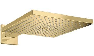 Верхний душ с держателем HANSGROHE Raindance E 300 1jet Polished Gold Optic 26238990 золото - 26238990