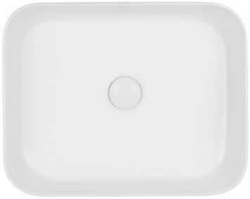 Раковина-чаша QTAP Tern 500x390x140 White з донним клапаном QT17112195W - QT17112195W