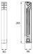 Радиатор биметаллический Thermo Alliance Bi-Ferrum 200/96 0,81 кг F20096B - F20096B - 2