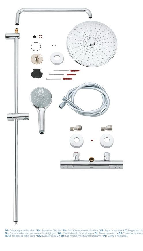 Душова система GROHE Euphoria System 260 27296002 з термостатичним змішувачем - 27296002-