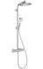 Душевая система HANSGROHE Crometta S Showerpipe 240 1jet с термостатом 27267000 хром - 27267000 - 1