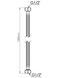 Шланг для підключення води Thermo Alliance Standart 120 см Nylon 1/2"x1/2" ВВ TAS387W120