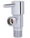 Кран угловой приборный Thermo Alliance Standart 1/2"НН керамическая букса хром SF343W1515