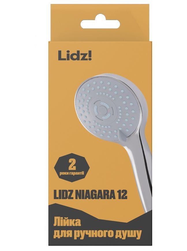 Лійка для ручного душу LIDZ Niagara 12 хром LDNIA12CRM35443 - LDNIA12CRM35443