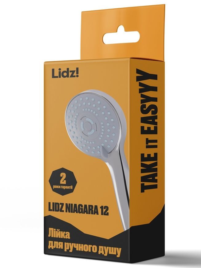 Лійка для ручного душу LIDZ Niagara 12 хром LDNIA12CRM35443 - LDNIA12CRM35443
