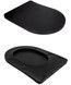 Унитаз подвесной Qtap Taurus безободковый Ultra Quiet сиденье Slim Duroplast/Soft-close/Quick release QTTAU28BLM50504 черный - QTTAU28BLM50504 - 8