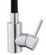 Смеситель для кухни с гибким изливом Kroner KRP Edelstahl Klassisch-ESG035BLK нержавеющая сталь/черный CV024353 - Klassisch-ESG035BLK - 6