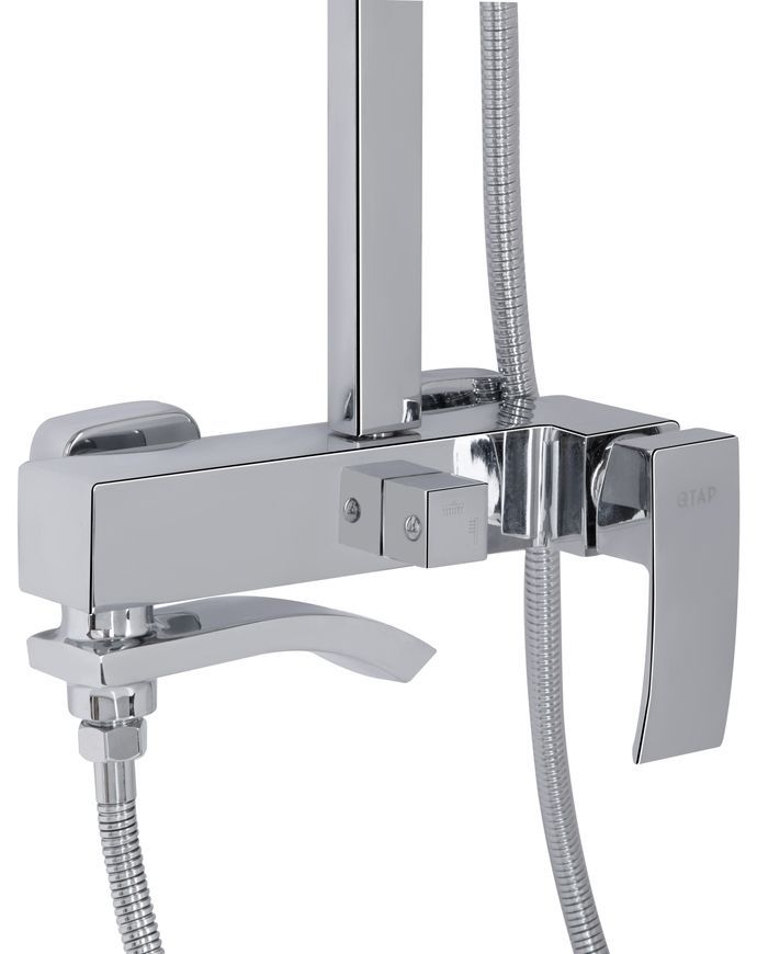 Душевая система Qtap Swan Cascada с изливом Chrome QTSWA111CRM45566 - QTSWA111CRM45566