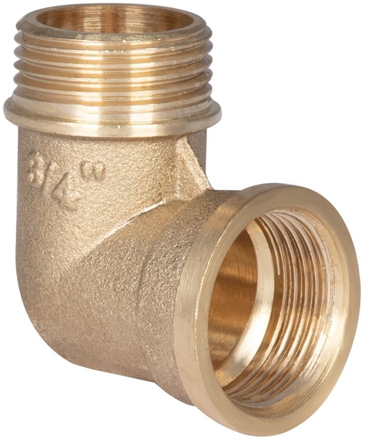 Уголок латунный SD Plus 3/4"Вх3/4"Н SD42020