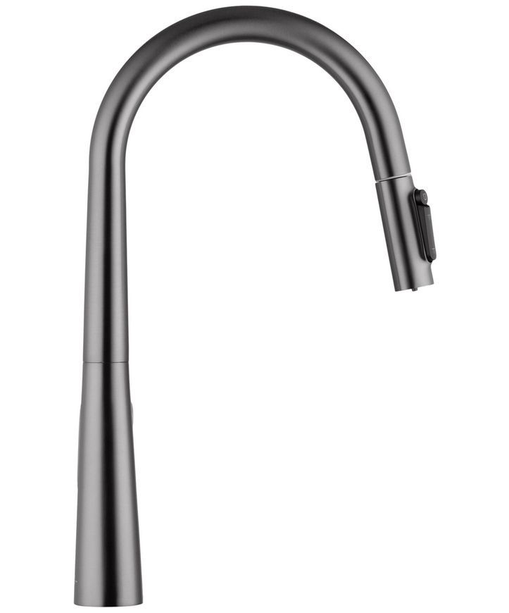 Смеситель для кухни Kroner Element 211569-5301 с подключением для питьевой воды и выдвижным изливом, графит CV035984 - Element 211569-5301