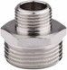 Ніпель латунний SD Forte 1 1/2"х1" редукційний нікельований SF3594025
