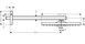 Верхний душ с держателем HANSGROHE Raindance E 300 1jet Polished Gold Optic 26238990 золото - 26238990 - 2