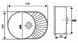 Кухонная мойка LIDZ 6044 Polish 0,8 мм (180) - LIDZ6044POL - 2