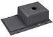 Кухонна мийка Kroner KRP Schwarze 7849RHM PVD 3,0/1,0 мм чорна CV025279 Schwarze-7849RHM - Schwarze-7849RHM - 5