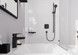 Змішувач для душу HANSGROHE Logis прихованого монтажу Matt Black 71605670 чорний матовий - 71605670 - 3
