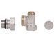 Кутовий термостатичний комплект Thermo Alliance Forte 1/2" ВРх1/2" ЗР з попереднім налаштуванням та антипротіканням TAF300G15