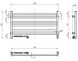 Рушникосушарка електрична NAVIN Авангард 900х500 Sensor таймер регулятор ліва чорна 12-228153-9050 - 12-228153-9050 - 6