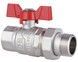 Кран американка шаровой Thermo Alliance Forte 1" ВН прямой, латунь SF220W25 - SF220W25 - 4