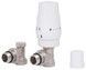 Кутовий термостатичний комплект Thermo Alliance Forte 1/2" ВРх1/2" ЗР з попереднім налаштуванням та антипротіканням TAF300G15