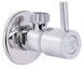 Кран угловой приборный Thermo Alliance Standart 1/2"НН керамическая букса хром SF343W1515