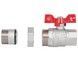 Кран американка шаровой Thermo Alliance Forte 1" ВН прямой, латунь SF220W25 - SF220W25 - 1