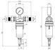 Фильтр самоочищающийся Karro 3/4" НН прозрачная колба, латунь KR88044/2 CV009592 - KR88044/2 - 2