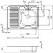 Кухонна мийка Lidz 6080-R Satin 0,6 мм LIDZ6080RSAT06 - LIDZ6080RSAT06 - 2