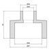 Муфта PPR THERMO ALLIANCE 50х20 - DSB107 - 2