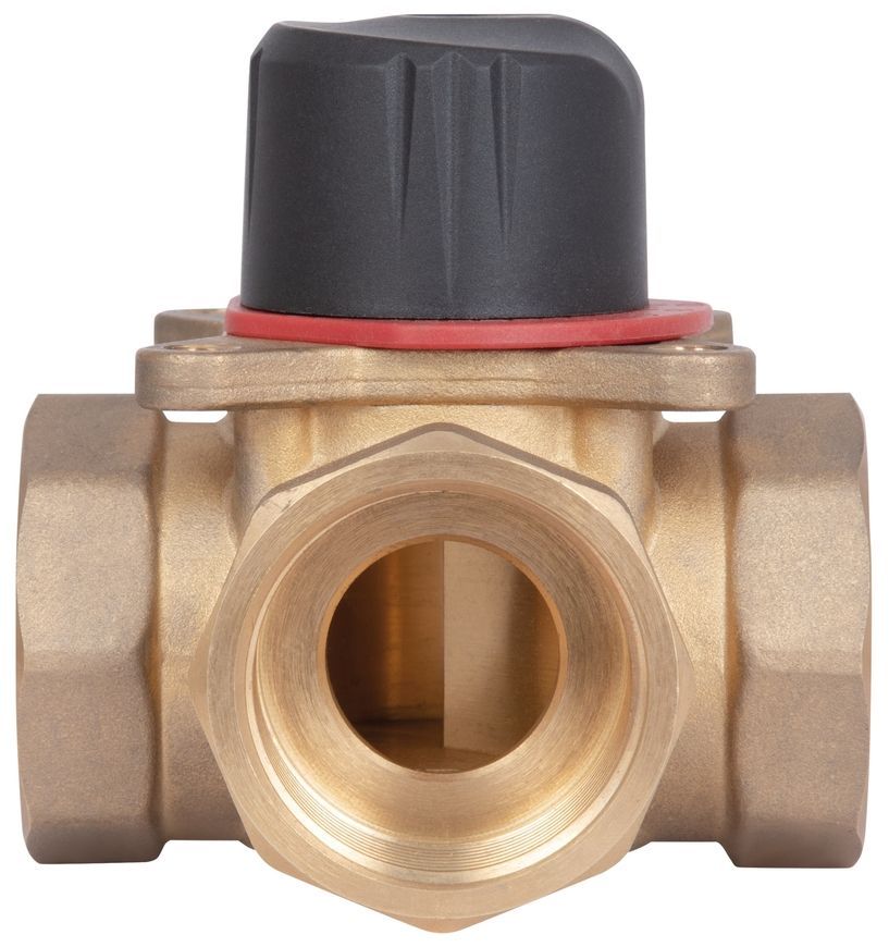 Клапан триходовий ручний Thermo Alliance Standart 1 1/4" ВР латунний SF363W32 - SF363W32
