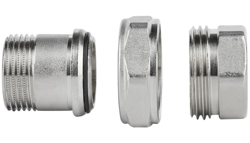 Сгон латунный "Американка" Icma прямой 3/4"НРх3/4"ВР никелированный №818 85818AE06