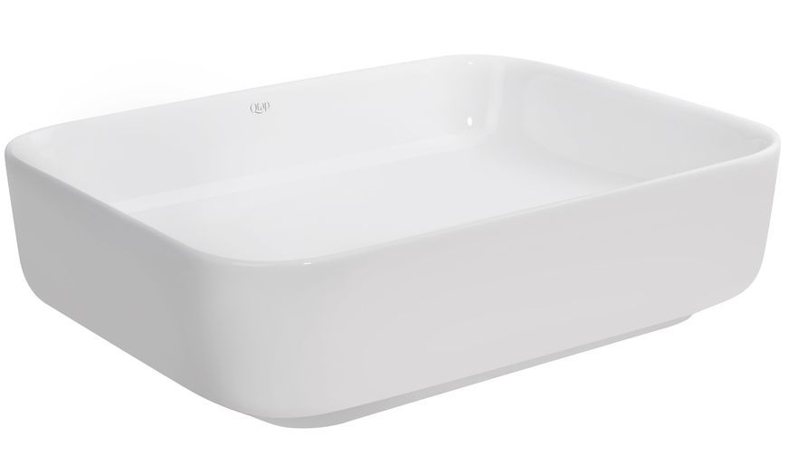 Раковина-чаша QTAP Tern 500x390x140 White з донним клапаном QT17112195W - QT17112195W