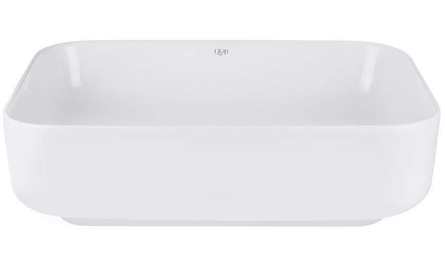 Раковина-чаша QTAP Tern 500x390x140 White з донним клапаном QT17112195W - QT17112195W