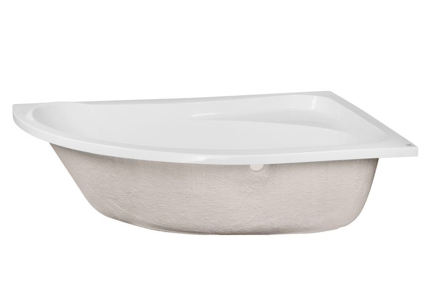 Ванна акрилова LIDZ WAWEL 150L асиметрична права 150x100 + ніжки N&Oacute;ŻKI A 150 - LWAWEL150RLNA150