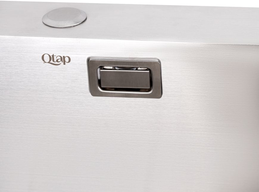 Кухонная мойка интегрированная QTAP DK5050 2,7/1,0 мм Satin - QTDK50502710