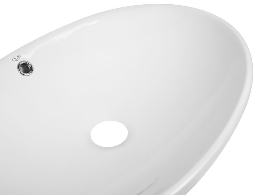 Раковина-чаша Qtap Dove накладна овальна 630х415х150 White QT06113077WN - QT06113077WN