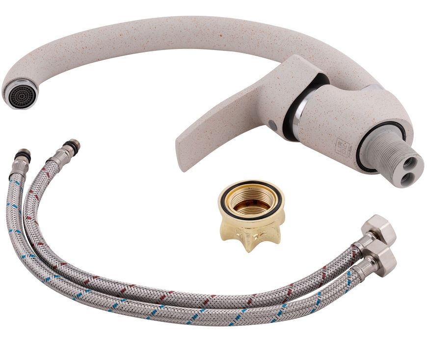 Смеситель для кухни LIDZ (COL) 40 87 008F-3 бежевый LIDZCOL203800803 - LIDZCOL203800803