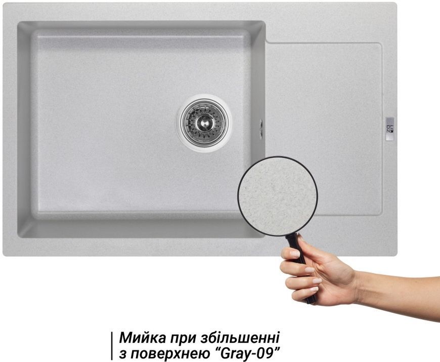 Кухонная мойка LIDZ 781x510/200 GRA-09 (LIDZGRA09781510200) - LIDZGRA09781510200