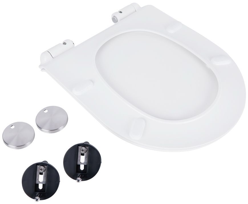 Сидіння для унітаза QTAP (Virgo) з мікроліфтом Slim QT99HY2111W - QT99HY2111W